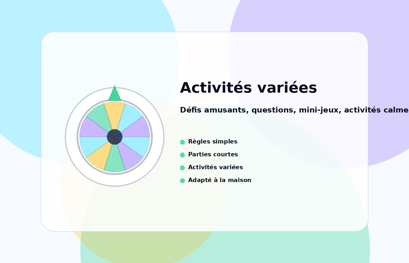 Illustration - activités variées